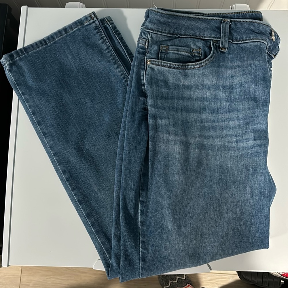 Lee Regular Fit Straight Leg Mid Rise Size 18 Short